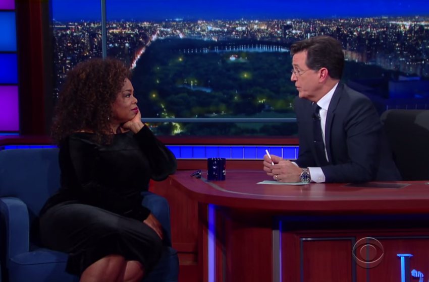 Stephen Colbert and Oprah swap favorite Bible verses