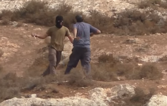 Video: Israeli settler tries to stab president of Rabbis for Human Rights