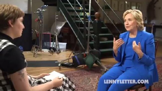 Lena Dunham interviews Hillary Clinton