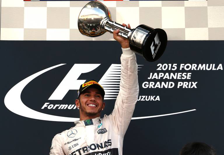 Lewin Hamilton wins Japan Grand Prix to consolidate his position at the top