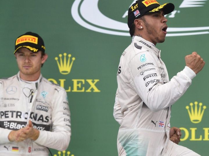 Lewis Hamilton 2015 F1 champion