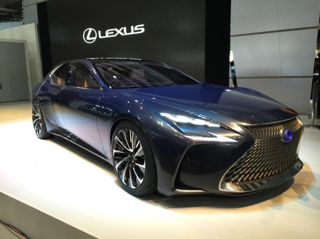 Meet the LF-FC concept a hydrogen fuel cell-powered flagship sedan that closely previews the next-generation Lexus LS and gives us an indication of the direction Toyota is headed