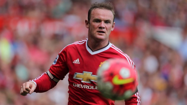 Manchester United striker Wayne Rooney scored his side's second goal against Sunderland at Old Trafford