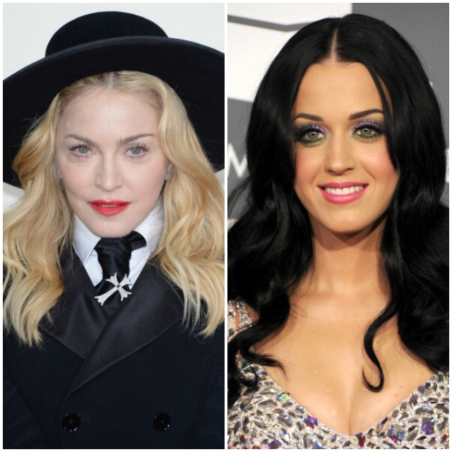 Madonna and Katy Perry