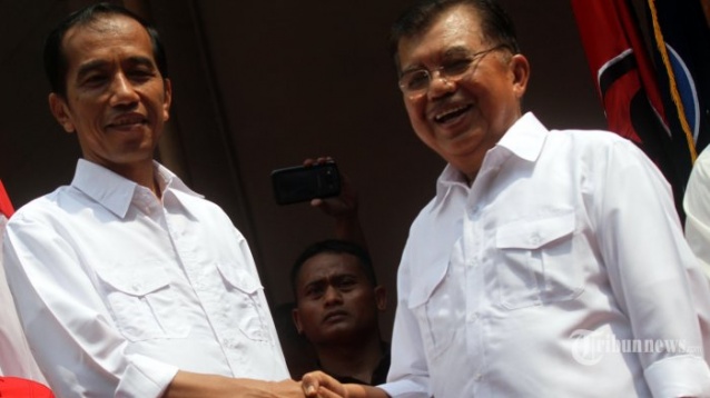 Joko Widodo and Jusuf Kalla