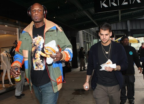 Rob Kardashian Offers Kidney to Lamar Odom Doctors Refuse as Rob Too Fat and Unhealthy