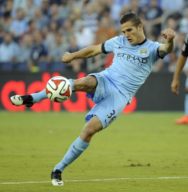 Manchester City FC midfielder Bruno Zuculini