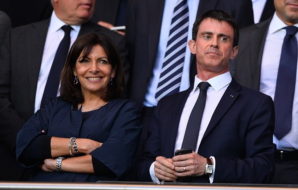 Manuel Valls was present in the match between PSG and Barcelona