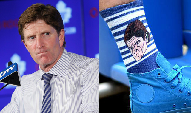 Maple Leafs fans are getting carried away with their love of their new coach