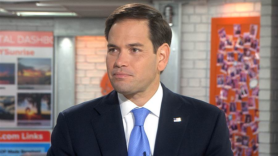 Marco Rubio Gun control 'would not have prevented&#x27 Oregon shooting		Play Video