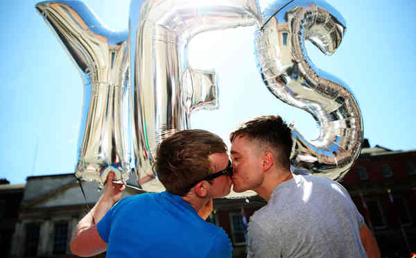 Same-sex marriage has been signed into law in Ireland five months after a historic referendum