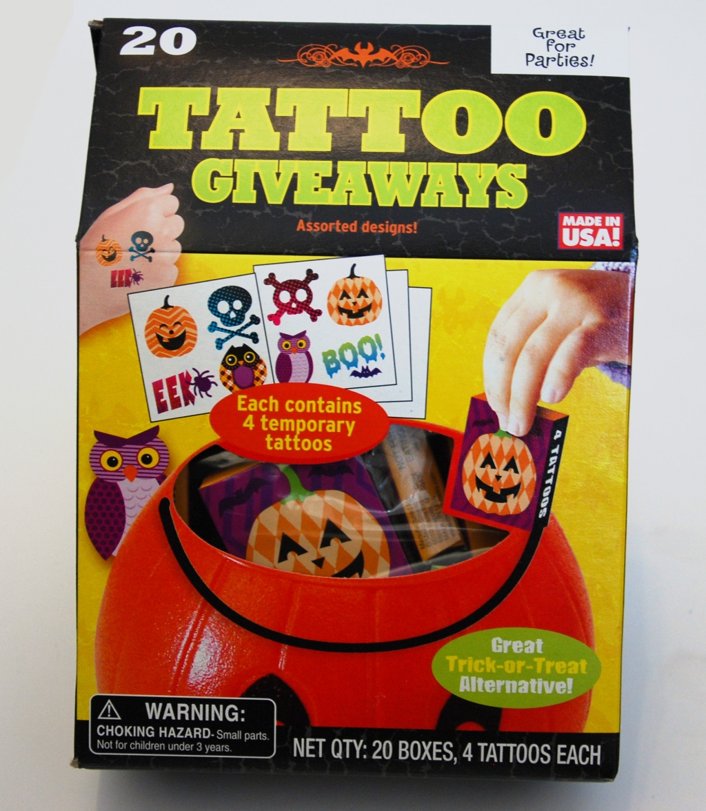 Mello Smello Halloween Tattoos