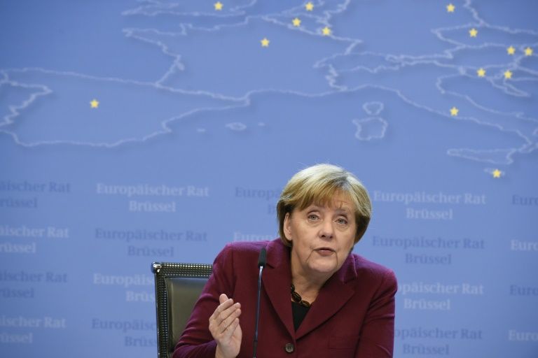 Merkel shocked by'political stabbing of mayoral candidate