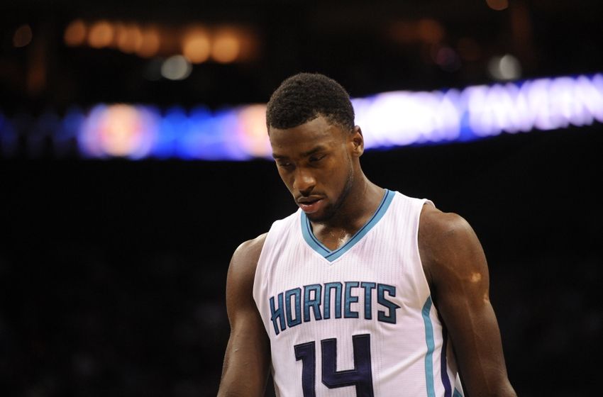 Michael Kidd Gilchrist taken to hospital with arm injury