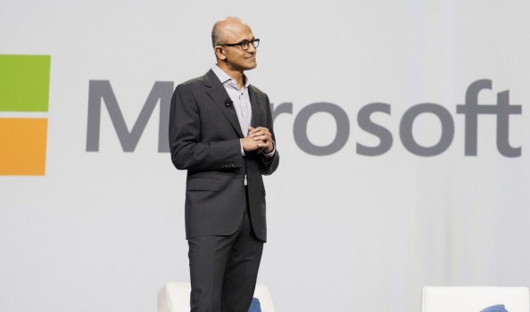 Microsoft surged 10 per cent to the highest level in 15 years