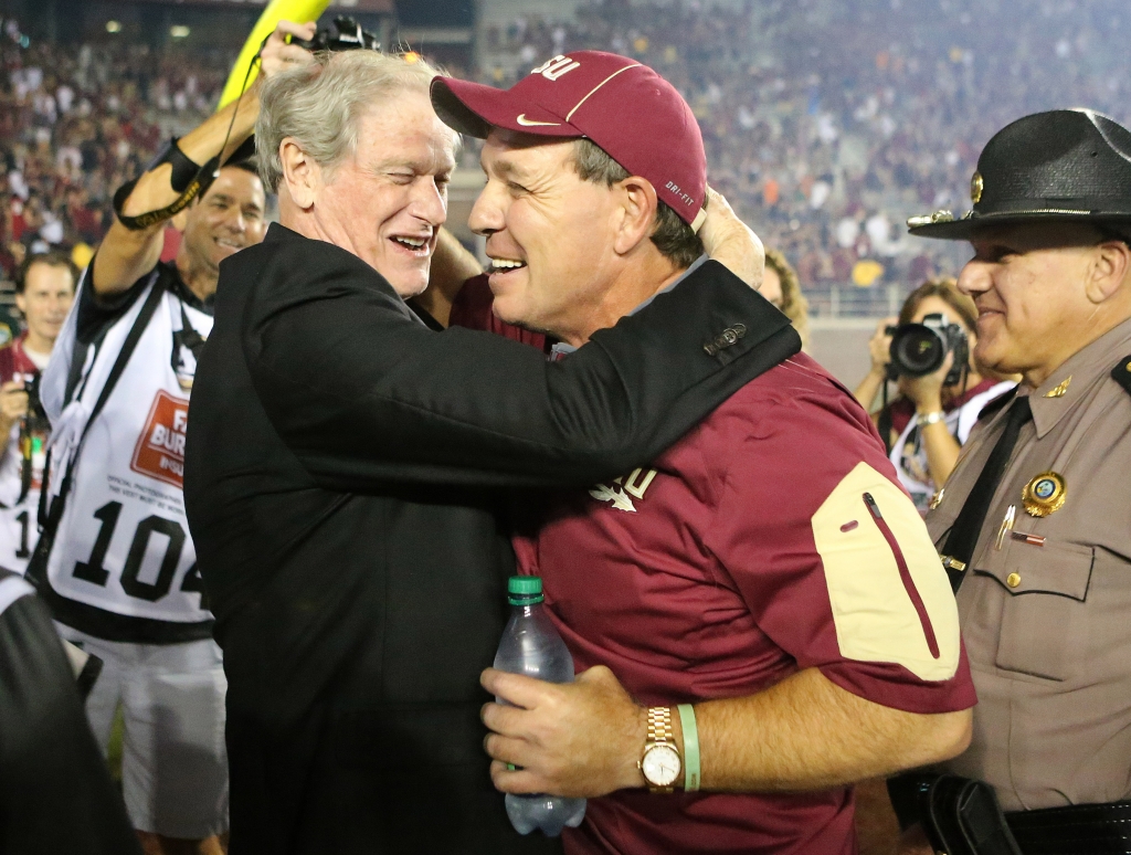 Florida State coach Jimbo Fisher 'very sorry' to hear about Florida