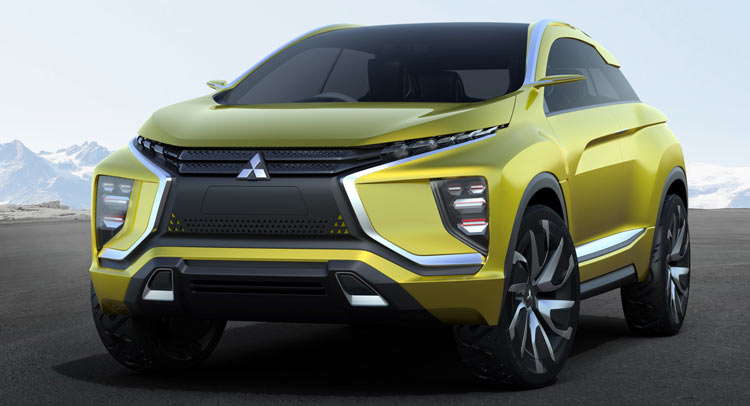 Mitsubishi eX Concept Previews Design For Future Models, Packs Next-Gen EV System