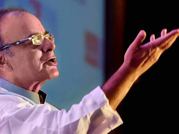 Union Finance Minister Arun Jaitley speaks during'India Summit 2015 organised by UK-based Economist magazine in New Delhi on Wednesday 09 September 2015