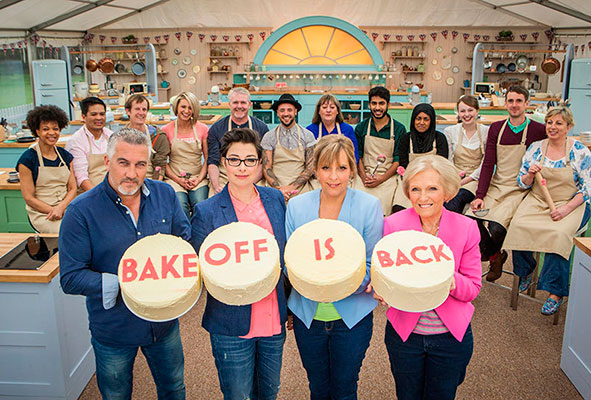 The Great British Bake Off semi-final on BBC1 tonight with remaining bakers