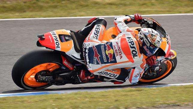 Pedrosa in action