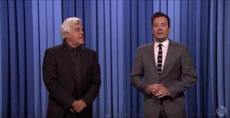 NBC screenshot via youtube		Jay Leno appeared on “The Tonight Show with Jimmy Fallon” Tuesday night