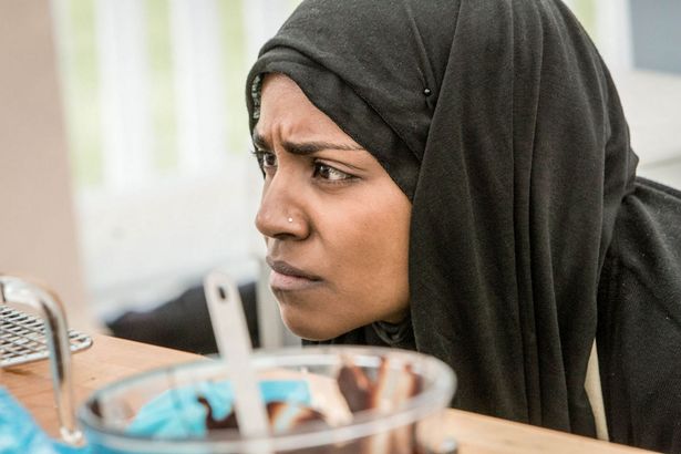 Nadiya Hussain is famous for her expressions as well as her baking