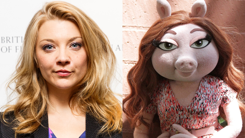 Please Don't Ask Natalie Dormer How It Feels to Look Like Kermit's New Pig Girlfriend