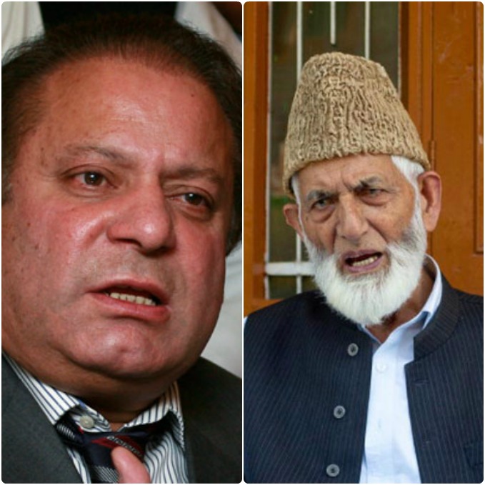 Nawaz Sharif and Syed Geelani