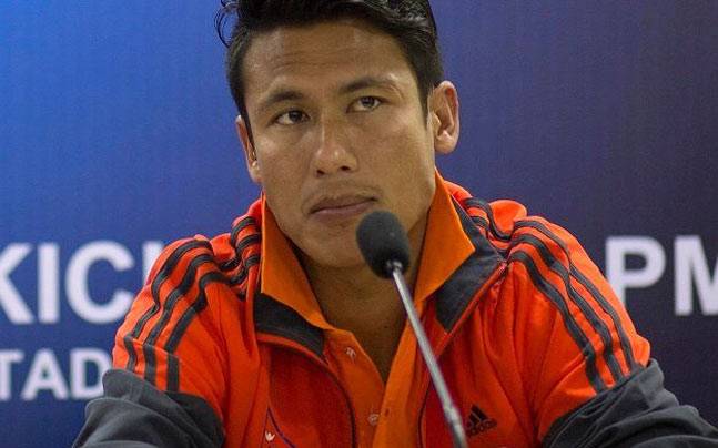 Nepal national football team captain Sagar Thapa