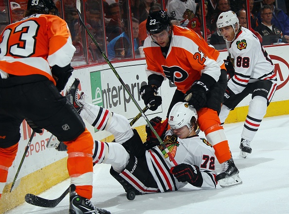 Chicago Blackhawks v Philadelphia Flyers