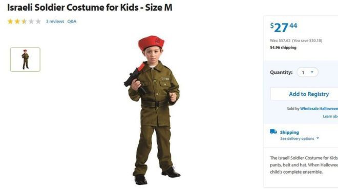 NewsBreaking News Walmart Takes Heat for IDF Soldier Costume for Halloween
JTA