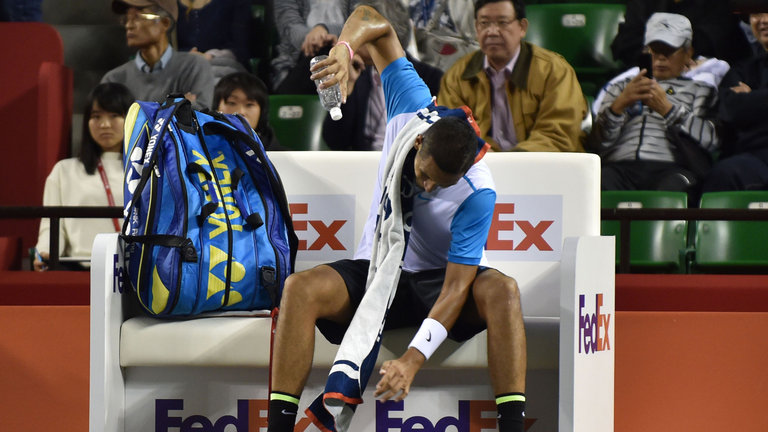 Nick Kyrgios has become known as a brilliant but somewhat temperamental performer