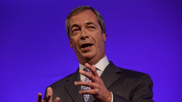 Nigel Farage offered to buy Jean Claude Juncker a bottle of champagne