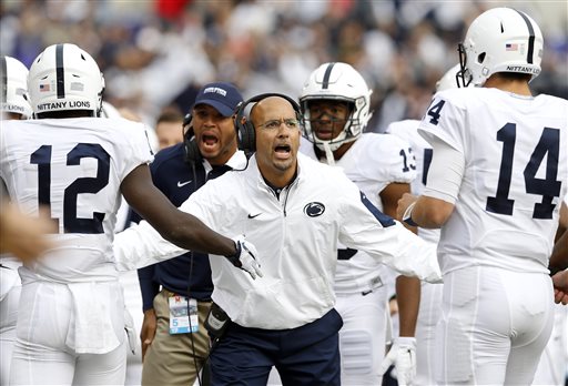 Christian Hackenberg James Franklin Chris Godwin