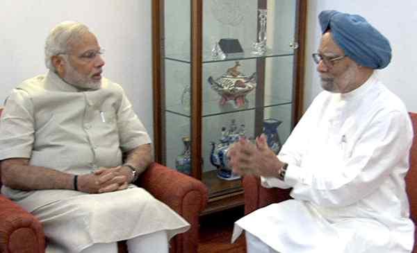 Manmohan gave Modi a file on secret Kashmir talks with Pak