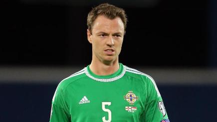 Jonny Evans is struggling with a hamstring injury