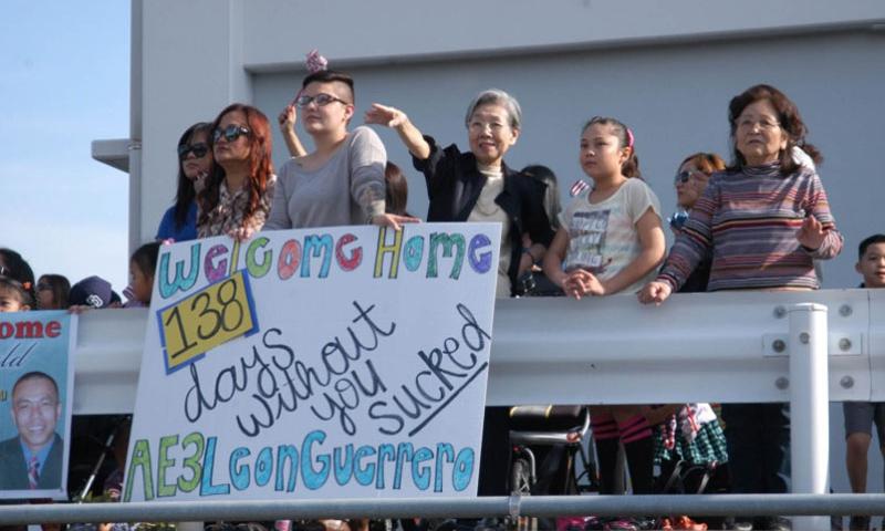 Nuclear-powered carrier USS Ronald Reagan arrives in Japan