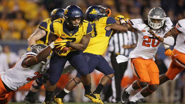 Oklahoma State tries to stay in Big 12 title race with key tilt at West Virginia