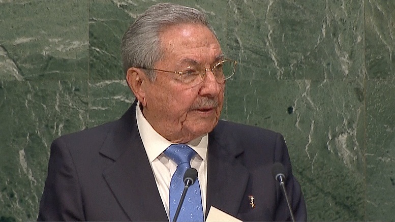 Castro calls for end to US trade embargo