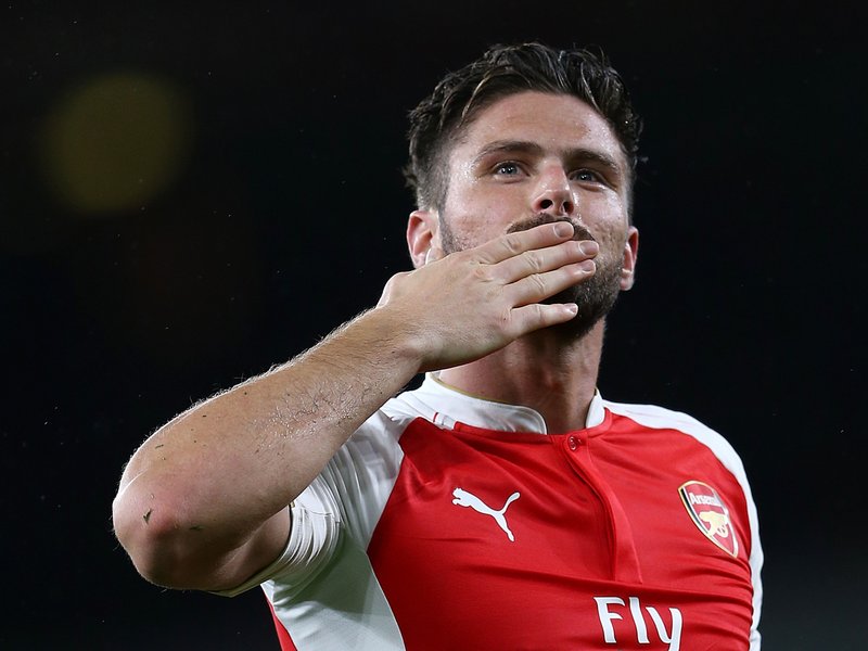 Olivier Giroud Proving highly effective in attack when given the chance