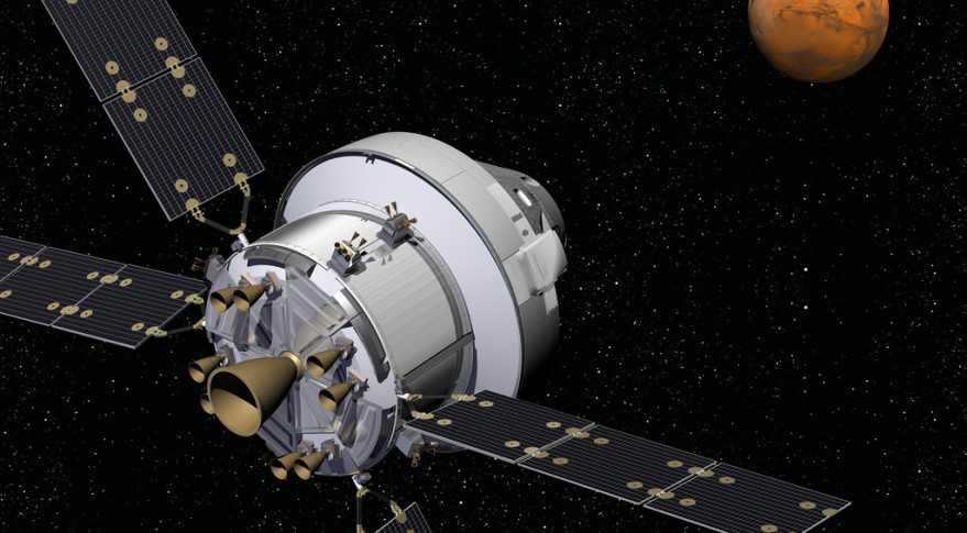 Orion. Credit Lockheed Martin artist's concept