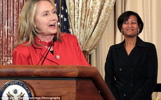 PROTECTING'MOTHER AND'FATHER: Clinton chief of staff Cheryl Mills helped her squash an attempt to make passport applications gender-neutral