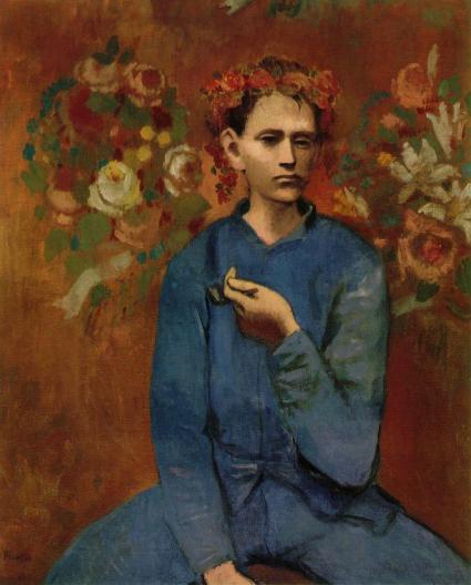 Pablo Picasso 1905 Garçon à la pipe  private collection Rose Period