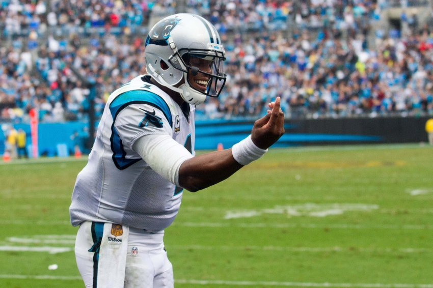 Panthers' Newton is a fan of Buccaneers' Winston