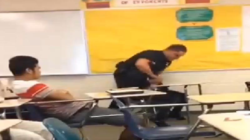 Parents outraged over video of confrontation between high school student and school resource officer