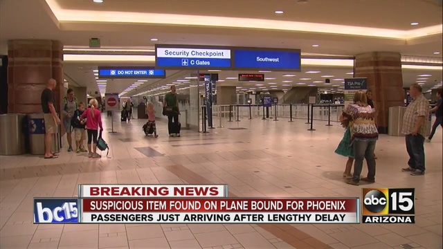 Passengers arrive late after lengthy delay.                      KNXV