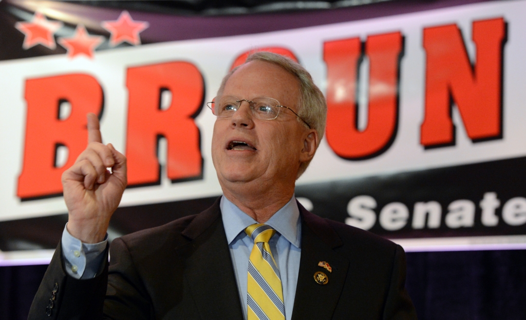 Paul Broun announces his candidacy for U.S. Senate in February 2013