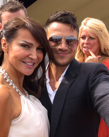 Peter Andre's manager Claire Powell was being sued by her ex Neville Hendricks