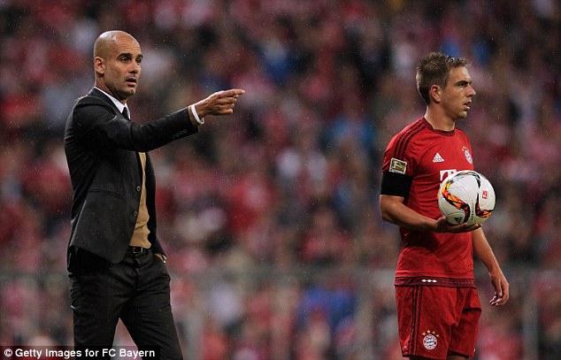 Philipp Lahm has acknowledged that Bayern Munich will have little say in determining Pep Guardiola's future