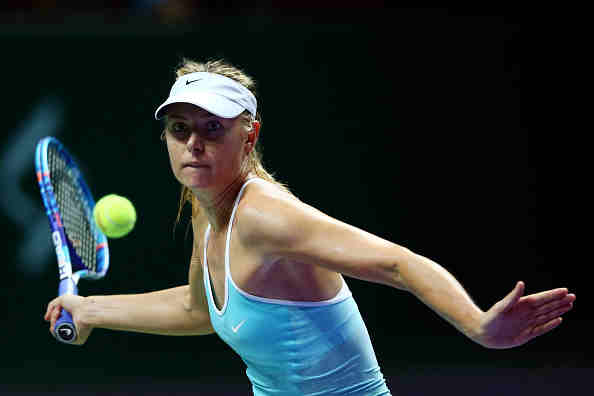 WTA Finals 2015 Maria Sharapova Simona Halep Win Openers